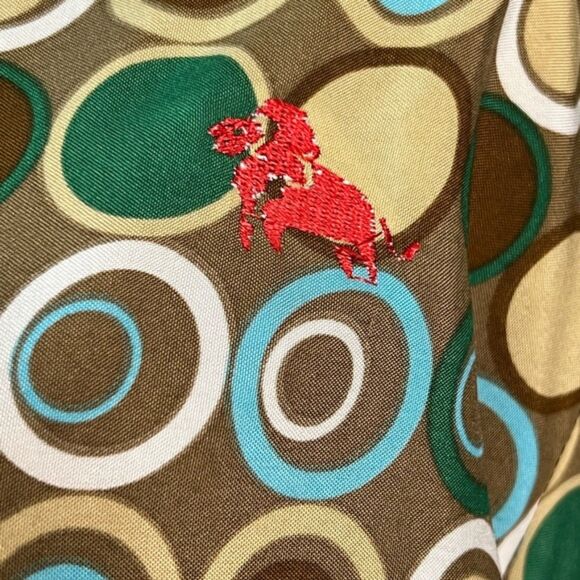 Vintage 1970s Men's Button Down Shirt- Medium - Picture 3 of 6